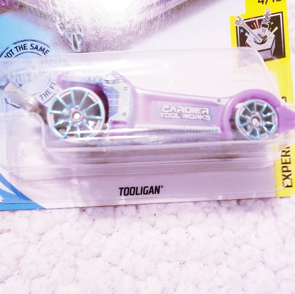 Hot Wheels Purple Tooligan Race Car. NWT. - Picture 2 of 4